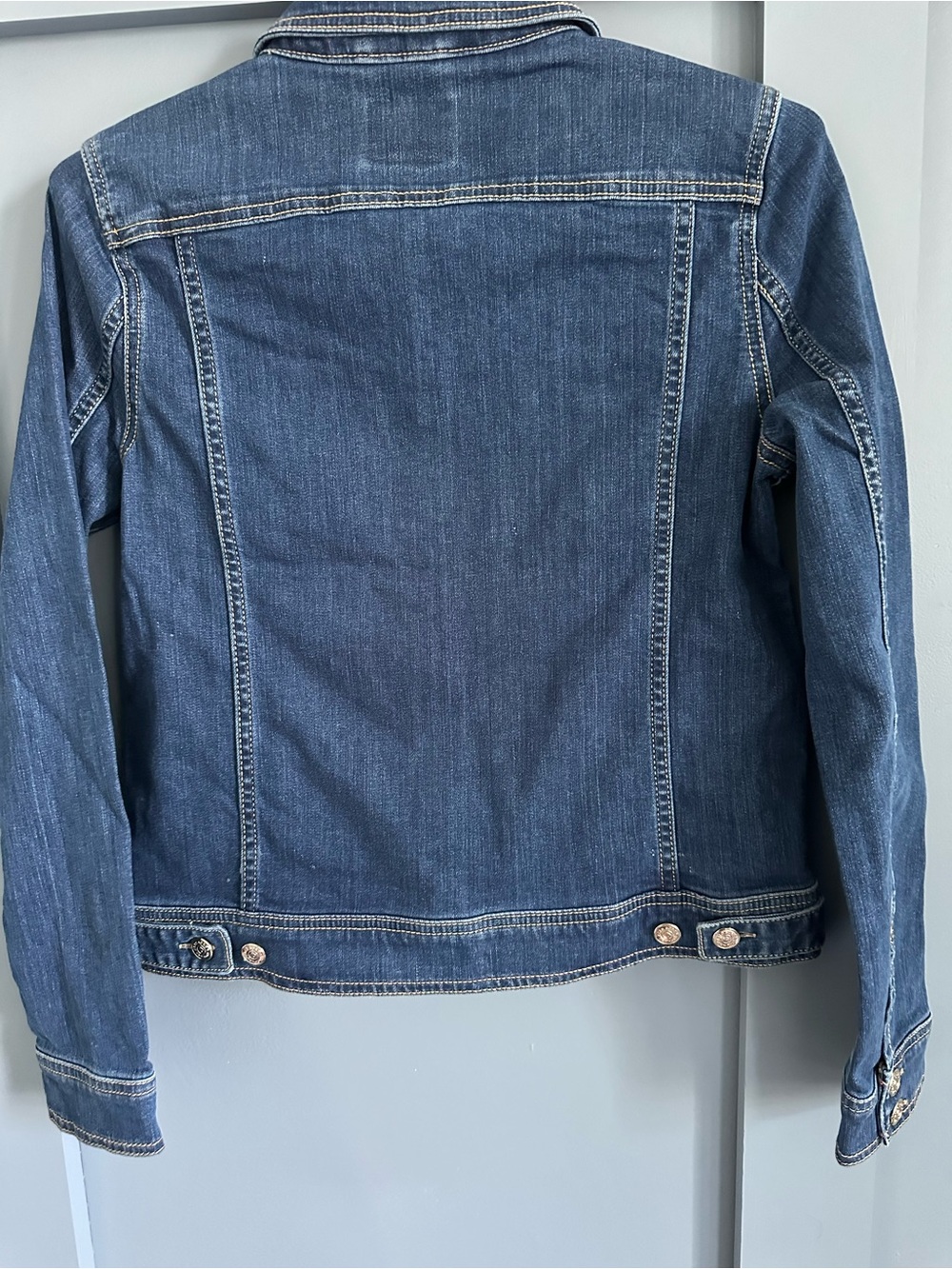kate spade Dark Blue Denim Jean Jacket - Picture 2 of 8
